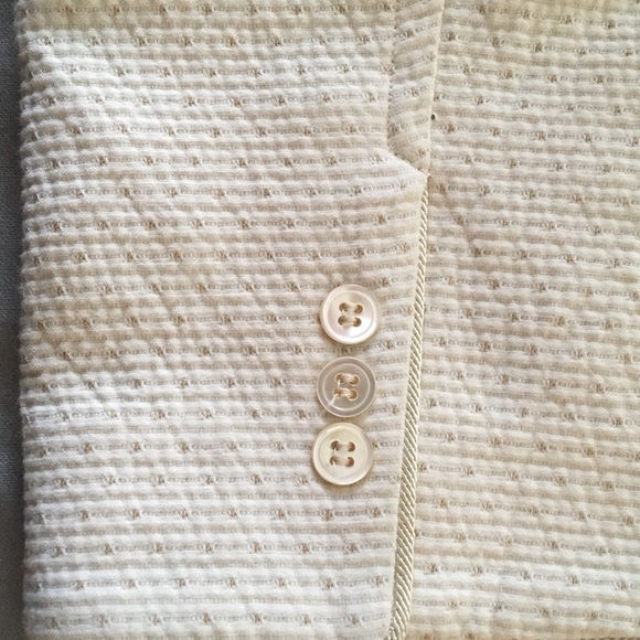 5 Button Funnel Neck Dressy Jacket - Picture 7 of 7